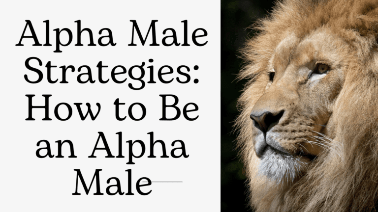 Alpha Male Strategies: How to Be an Alpha Male